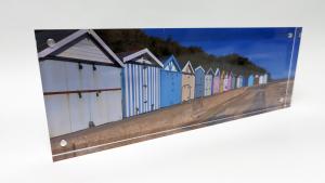 Panoramic Glass Plaque with Full Photo design